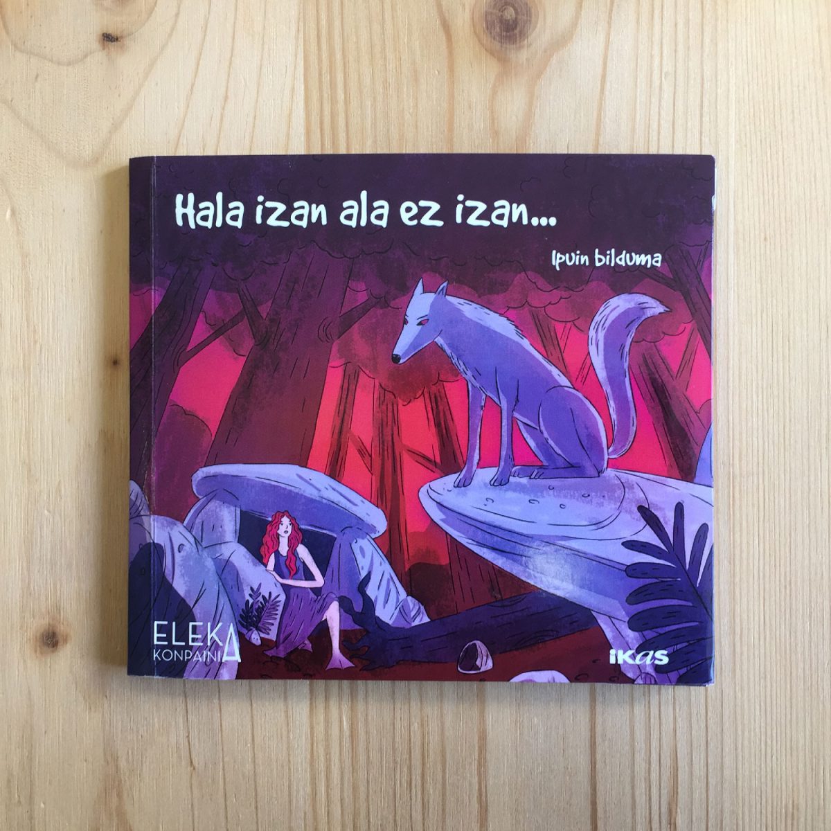 Illustration pochette CD contes basques