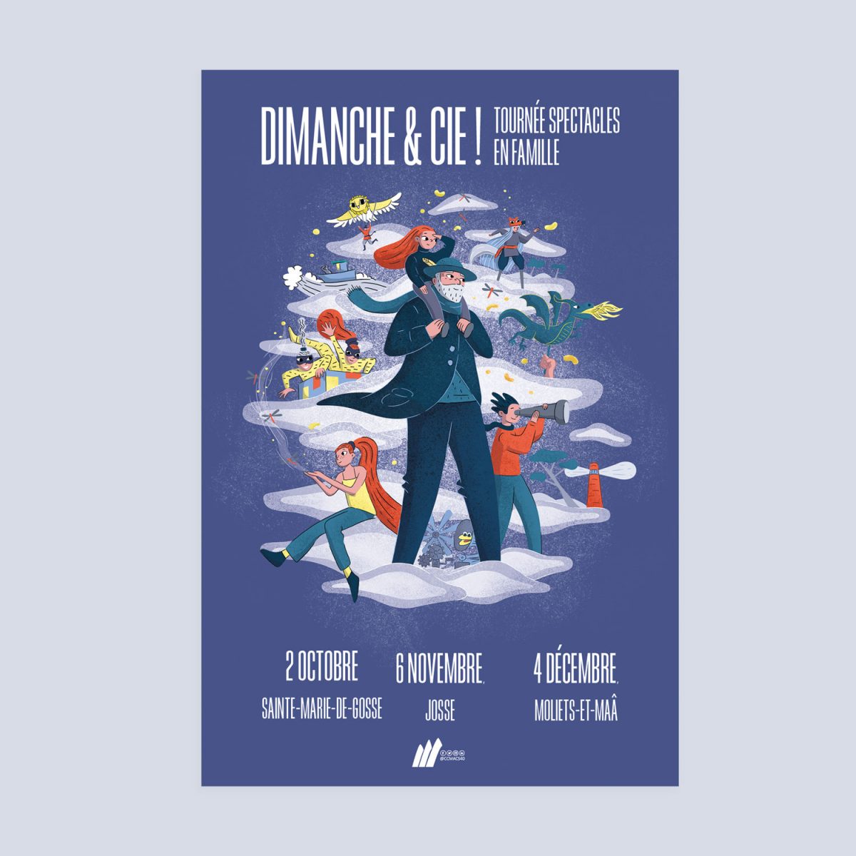 Affiche Dimanche et Compagnie
