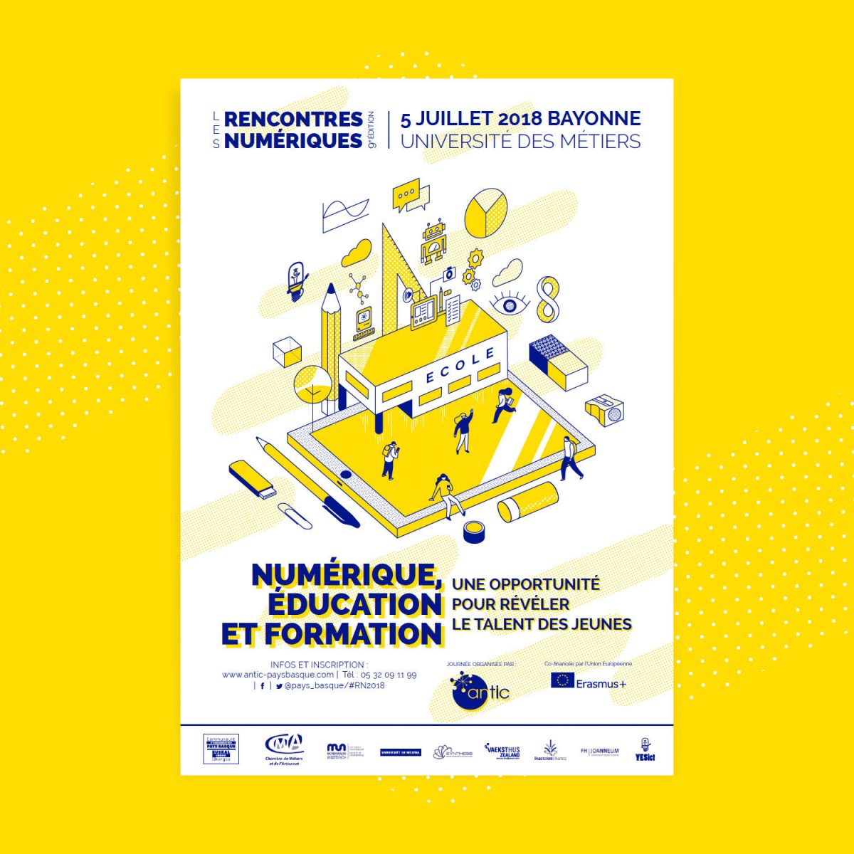 Affiche des Rencontres Numériques