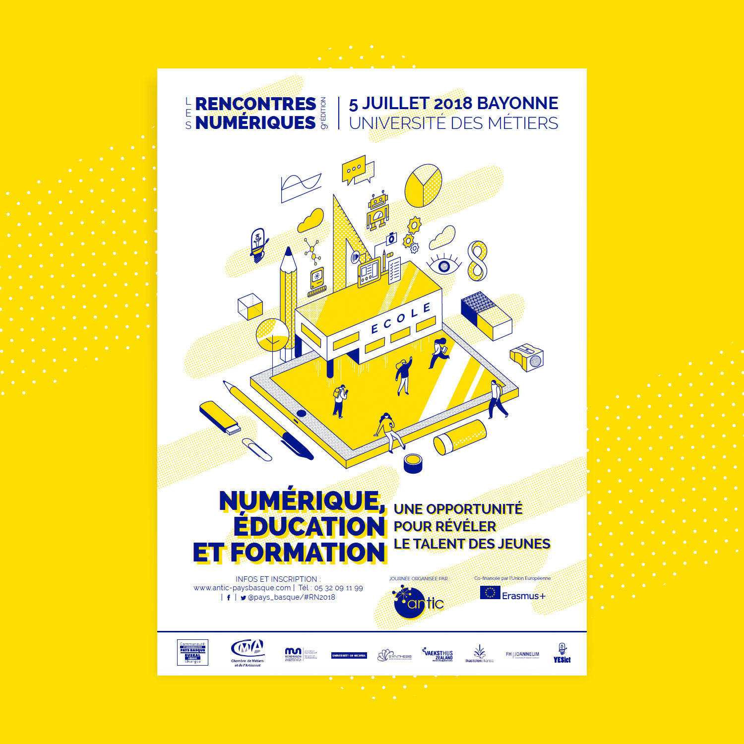Affiche des Rencontres Numériques
